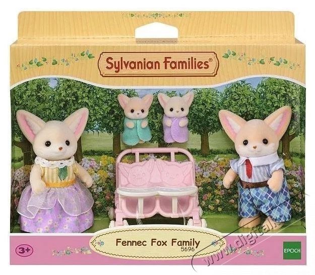 Sylvanian Families Fenek csal&aacute;d ikrekkel H&aacute;ztart&aacute;s / Otthon / K&uuml;lt&eacute;r - J&aacute;t&eacute;k / Sport - J&aacute;t&eacute;kfigura - 532293