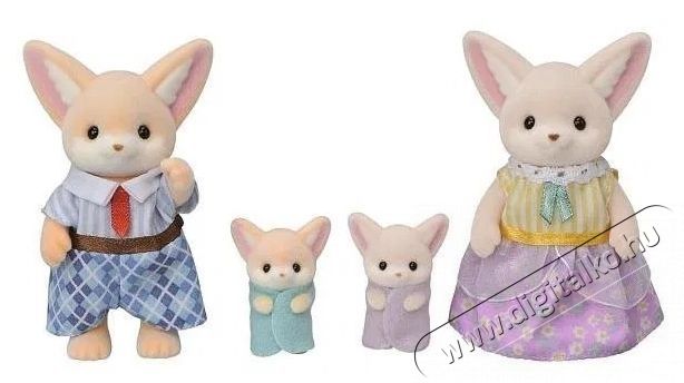 Sylvanian Families Fenek csal&aacute;d ikrekkel H&aacute;ztart&aacute;s / Otthon / K&uuml;lt&eacute;r - J&aacute;t&eacute;k / Sport - J&aacute;t&eacute;kfigura - 532293