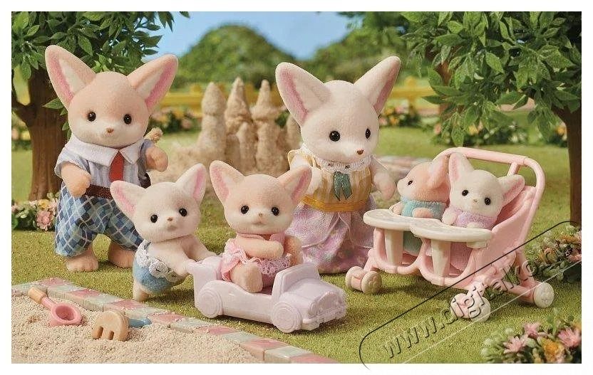 Sylvanian Families Fenek csal&aacute;d ikrekkel H&aacute;ztart&aacute;s / Otthon / K&uuml;lt&eacute;r - J&aacute;t&eacute;k / Sport - J&aacute;t&eacute;kfigura - 532293