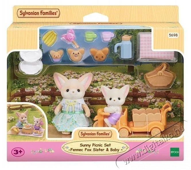 Sylvanian Families Fenek piknikez&eacute;s H&aacute;ztart&aacute;s / Otthon / K&uuml;lt&eacute;r - J&aacute;t&eacute;k / Sport - J&aacute;t&eacute;kfigura - 532303