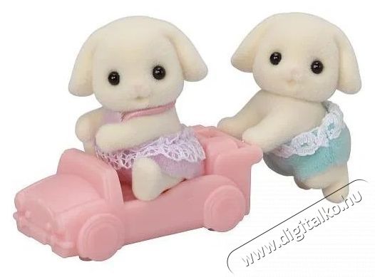 Sylvanian Families Ikrek Flora nyulak H&aacute;ztart&aacute;s / Otthon / K&uuml;lt&eacute;r - J&aacute;t&eacute;k / Sport - J&aacute;t&eacute;kfigura - 532299