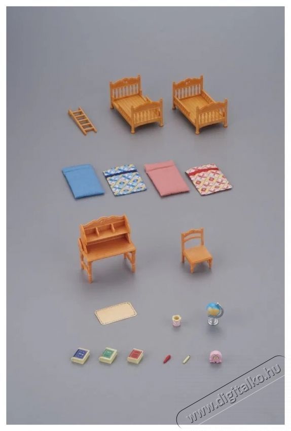 Sylvanian Families k&eacute;szlet - gyerekszoba emeletes &aacute;ggyal H&aacute;ztart&aacute;s / Otthon / K&uuml;lt&eacute;r - J&aacute;t&eacute;k / Sport - J&aacute;t&eacute;kfigura - 532278