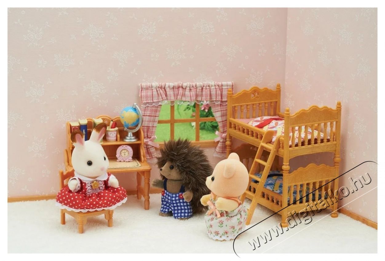 Sylvanian Families k&eacute;szlet - gyerekszoba emeletes &aacute;ggyal H&aacute;ztart&aacute;s / Otthon / K&uuml;lt&eacute;r - J&aacute;t&eacute;k / Sport - J&aacute;t&eacute;kfigura - 532278