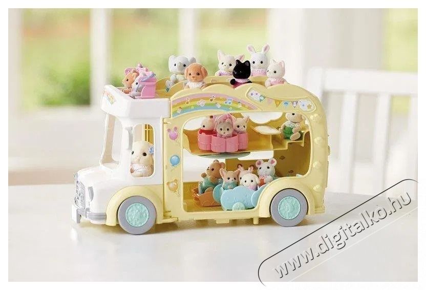 Sylvanian Families Sziv&aacute;rv&aacute;ny iskolabusz H&aacute;ztart&aacute;s / Otthon / K&uuml;lt&eacute;r - J&aacute;t&eacute;k / Sport - J&aacute;t&eacute;kfigura - 532297