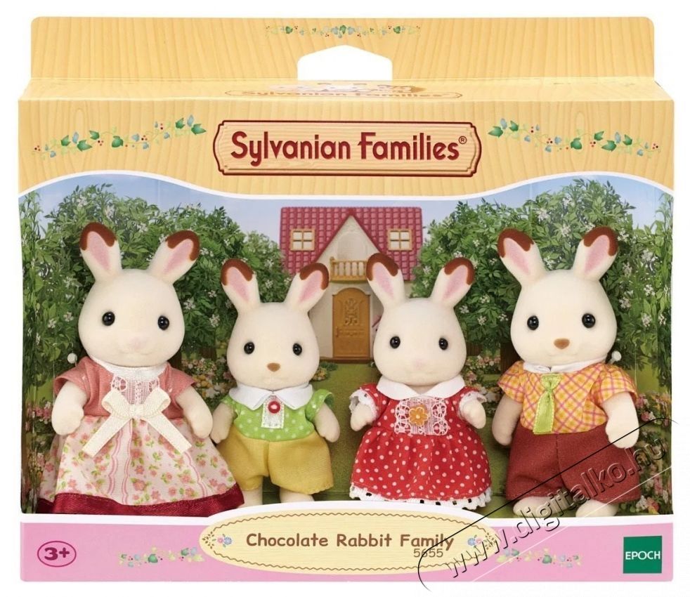 Sylvanian Families Csoki nyuszi csal&aacute;d  &uacute;j H&aacute;ztart&aacute;s / Otthon / K&uuml;lt&eacute;r - J&aacute;t&eacute;k / Sport - J&aacute;t&eacute;kfigura - 532272