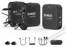 SYNCO WAir G1 (A2) Fot&oacute;-Vide&oacute; kieg&eacute;sz&iacute;tők - Mikrofon - Cs&iacute;ptetős, fej &eacute;s kitűző mikrofon - 526267