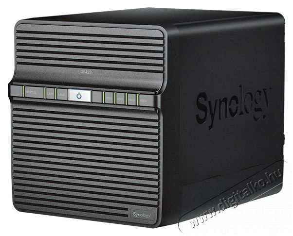 Synology DiskStation DS423 (2GB) 4x SSD/HDD NAS Iroda &eacute;s sz&aacute;m&iacute;t&aacute;stechnika - Adatt&aacute;rol&oacute; / merevlemez - K&uuml;lső HDD - 500587