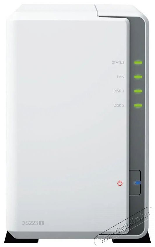 Synology DS223j Iroda &eacute;s sz&aacute;m&iacute;t&aacute;stechnika - H&aacute;l&oacute;zat - H&aacute;l&oacute;zati kieg&eacute;sz&iacute;tő - 503435