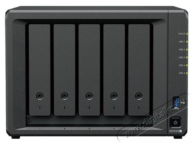 Synology DS1525+ NAS Iroda &eacute;s sz&aacute;m&iacute;t&aacute;stechnika - Adatt&aacute;rol&oacute; / merevlemez - Kieg&eacute;sz&iacute;tő - 532707