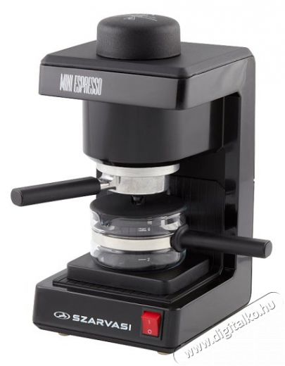 Szarvasi SZV-612/3 k&aacute;v&eacute;főző fekete Konyhai term&eacute;kek - K&aacute;v&eacute;főző / k&aacute;v&eacute;&ouml;rlő / kieg&eacute;sz&iacute;tő - Pressz&oacute; k&aacute;v&eacute;főző - 498152