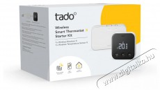 Tado vezet&eacute;k n&eacute;lk&uuml;li okos termoszt&aacute;t X + Tado vezet&eacute;k n&eacute;lk&uuml;li vevő (Starter Kit) H&aacute;ztart&aacute;s / Otthon / K&uuml;lt&eacute;r - Okos otthon - Termoszt&aacute;t - 508237