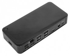 Targus Univerz&aacute;lis USB-C&reg; DV4K dokkol&oacute;&aacute;llom&aacute;s (100W, 4K, 2 HDMI, 2 DisplayPort, 4x USB-A, 1x USB-C, Ethernet, audio) Iroda &eacute;s sz&aacute;m&iacute;t&aacute;stechnika - Egy&eacute;b sz&aacute;m&iacute;t&aacute;stechnikai term&eacute;k - 508647