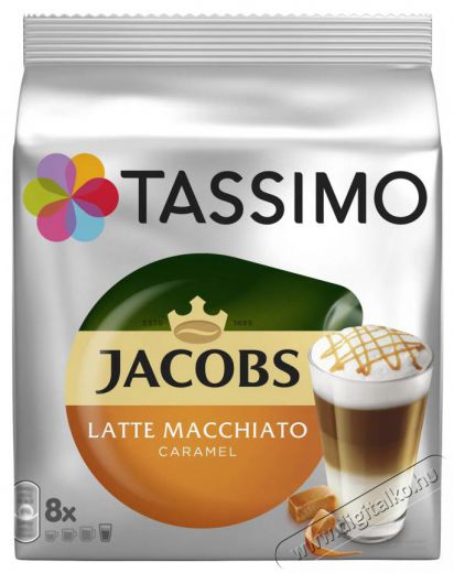 TASSIMO Jacobs Latte Macchiato Caramel 8db Konyhai term&eacute;kek - K&aacute;v&eacute;főző / k&aacute;v&eacute;&ouml;rlő / kieg&eacute;sz&iacute;tő - K&aacute;v&eacute; kapszula / pod / szemes / őr&ouml;lt k&aacute;v&eacute; - 503789