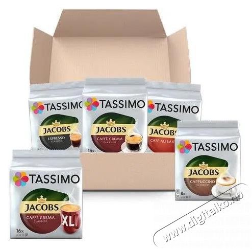 TASSIMO Jacobs mixpack Konyhai term&eacute;kek - K&aacute;v&eacute;főző / k&aacute;v&eacute;&ouml;rlő / kieg&eacute;sz&iacute;tő - K&aacute;v&eacute; kapszula / pod / szemes / őr&ouml;lt k&aacute;v&eacute; - 503802