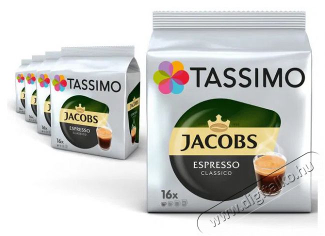 TASSIMO KARTON Jacobs Espresso Konyhai term&eacute;kek - K&aacute;v&eacute;főző / k&aacute;v&eacute;&ouml;rlő / kieg&eacute;sz&iacute;tő - K&aacute;v&eacute; kapszula / pod / szemes / őr&ouml;lt k&aacute;v&eacute; - 503783