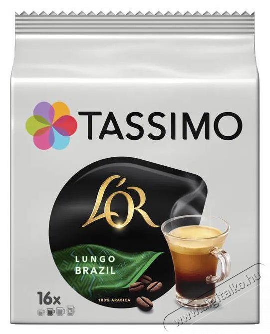 TASSIMO L'OR Brazil 16 ks Konyhai term&eacute;kek - K&aacute;v&eacute;főző / k&aacute;v&eacute;&ouml;rlő / kieg&eacute;sz&iacute;tő - K&aacute;v&eacute; kapszula / pod / szemes / őr&ouml;lt k&aacute;v&eacute; - 503790
