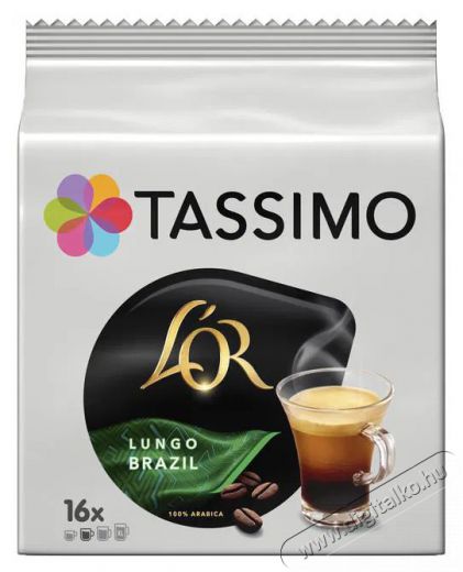 TASSIMO L'OR Brazil 16 ks Konyhai term&eacute;kek - K&aacute;v&eacute;főző / k&aacute;v&eacute;&ouml;rlő / kieg&eacute;sz&iacute;tő - K&aacute;v&eacute; kapszula / pod / szemes / őr&ouml;lt k&aacute;v&eacute; - 503790