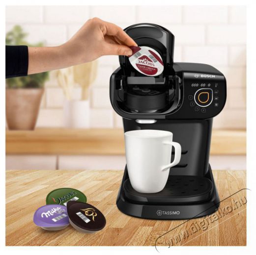 TASSIMO My Way2 TAS6502 Konyhai term&eacute;kek - K&aacute;v&eacute;főző / k&aacute;v&eacute;&ouml;rlő / kieg&eacute;sz&iacute;tő - Kapszul&aacute;s / podos k&aacute;v&eacute;főző - 512880