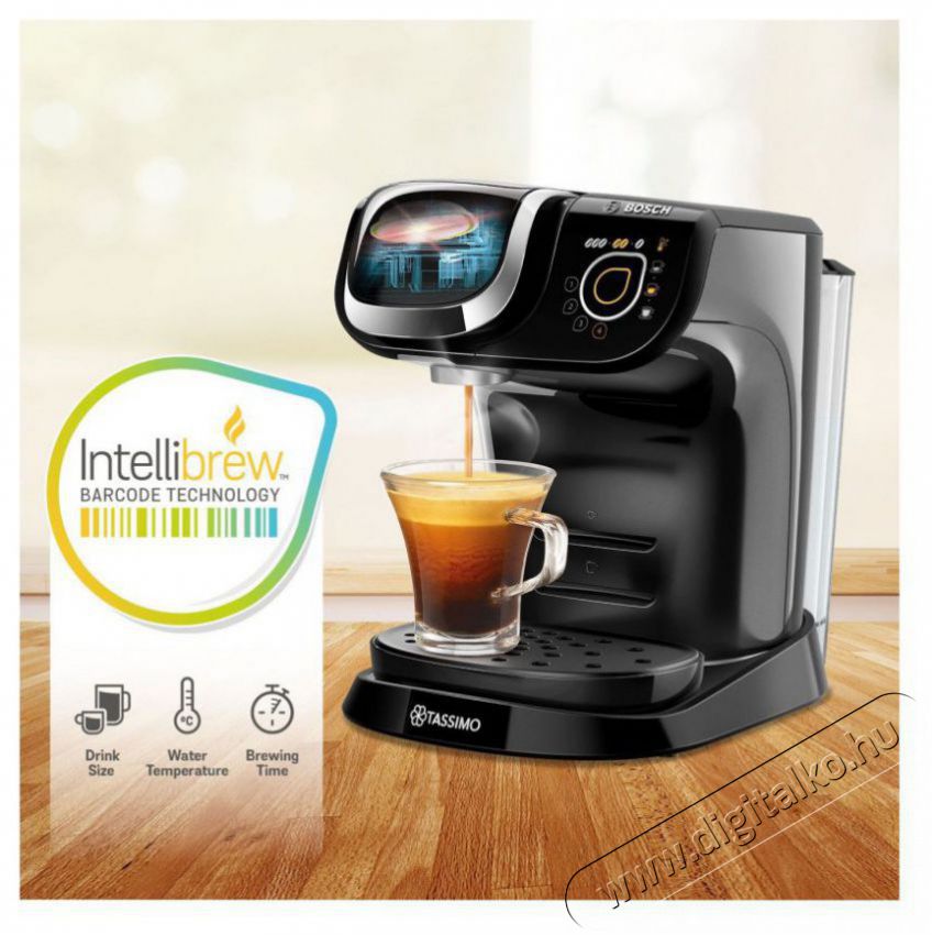 TASSIMO My Way2 TAS6502 Konyhai term&eacute;kek - K&aacute;v&eacute;főző / k&aacute;v&eacute;&ouml;rlő / kieg&eacute;sz&iacute;tő - Kapszul&aacute;s / podos k&aacute;v&eacute;főző - 512880