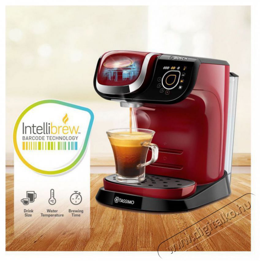 TASSIMO My Way2 TAS6503 Konyhai term&eacute;kek - K&aacute;v&eacute;főző / k&aacute;v&eacute;&ouml;rlő / kieg&eacute;sz&iacute;tő - Kapszul&aacute;s / podos k&aacute;v&eacute;főző - 512881