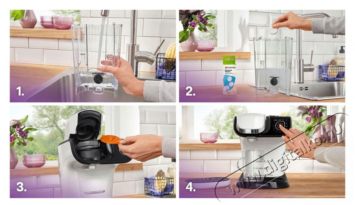 TASSIMO MyWay TAS6504 Konyhai term&eacute;kek - K&aacute;v&eacute;főző / k&aacute;v&eacute;&ouml;rlő / kieg&eacute;sz&iacute;tő - Kapszul&aacute;s / podos k&aacute;v&eacute;főző - 512879