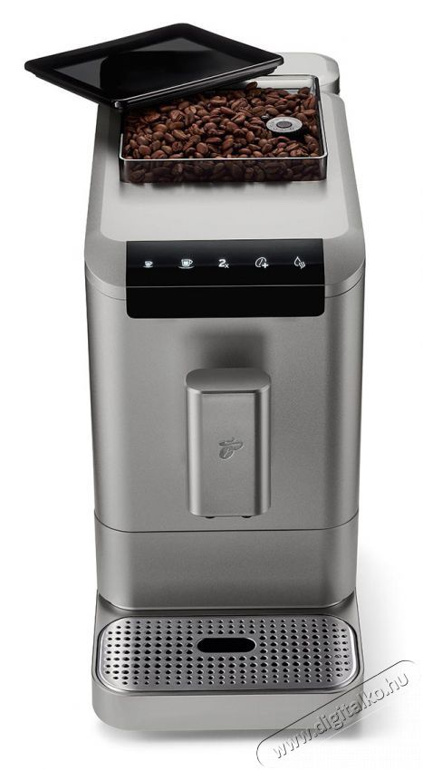Tchibo Esperto Caffe2 automata k&aacute;v&eacute;főző, keskeny, tit&aacute;n sz&uuml;rke Konyhai term&eacute;kek - K&aacute;v&eacute;főző / k&aacute;v&eacute;&ouml;rlő / kieg&eacute;sz&iacute;tő - Automata k&aacute;v&eacute;főző - 500916