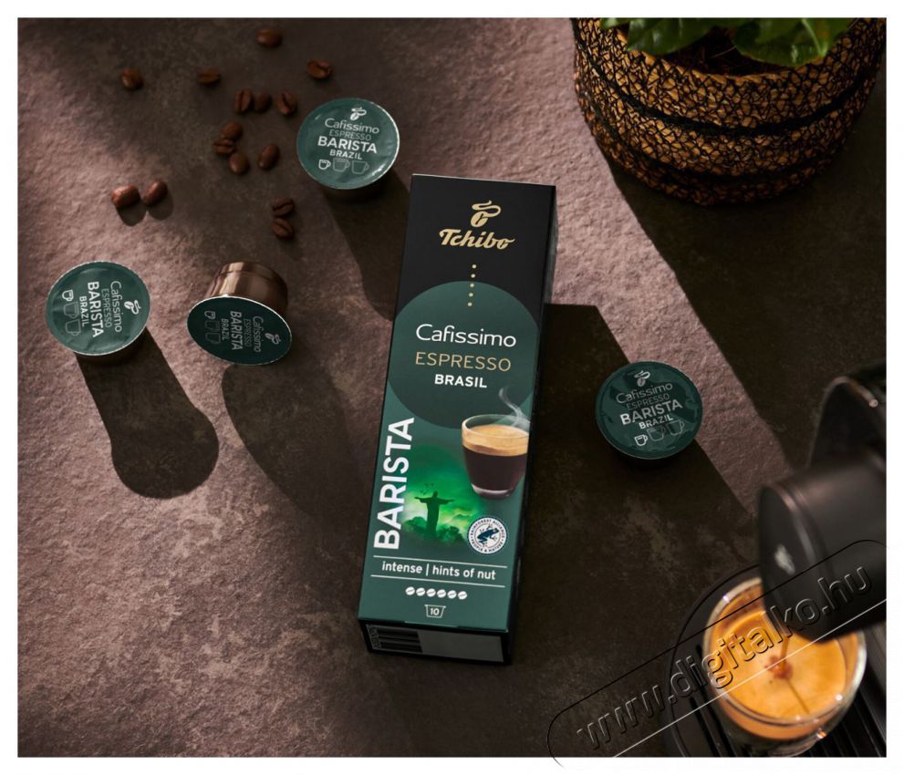 Tchibo Cafissimo Espresso Brasil kapszula Konyhai term&eacute;kek - K&aacute;v&eacute;főző / k&aacute;v&eacute;&ouml;rlő / kieg&eacute;sz&iacute;tő - K&aacute;v&eacute; kapszula / pod / szemes / őr&ouml;lt k&aacute;v&eacute; - 513303