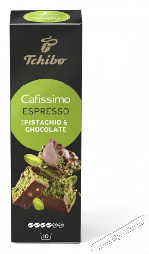 Tchibo Cafissimo ESP Pistacchio Choc. 10 db kapszula Konyhai term&eacute;kek - K&aacute;v&eacute;főző / k&aacute;v&eacute;&ouml;rlő / kieg&eacute;sz&iacute;tő - K&aacute;v&eacute; kapszula / pod / szemes / őr&ouml;lt k&aacute;v&eacute; - 529151