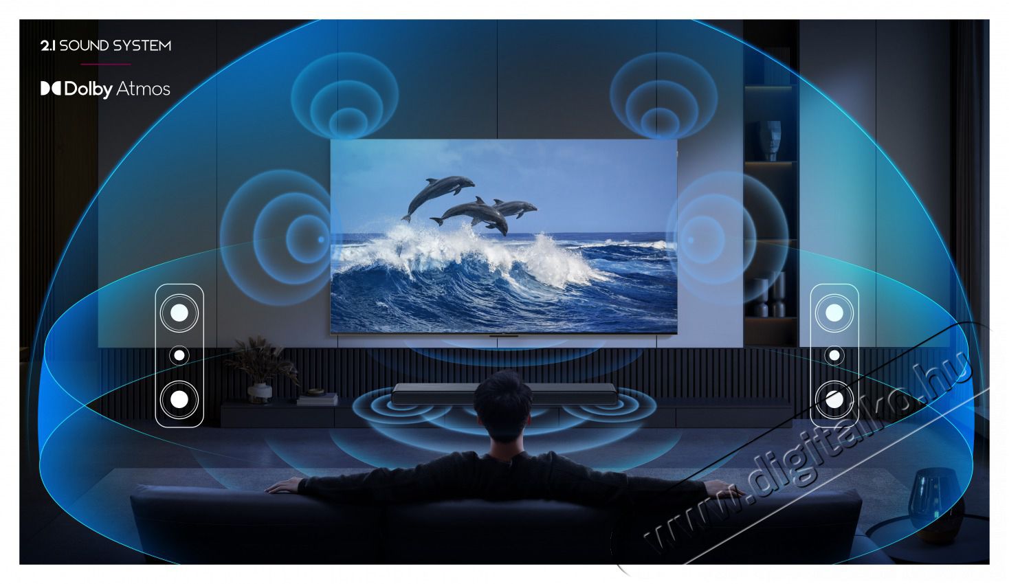 TCL S55H Soundbar Audio-Video / Hifi / Multim&eacute;dia - Hangprojektor / soundbar - M&eacute;lyl&aacute;d&aacute;val - 500863