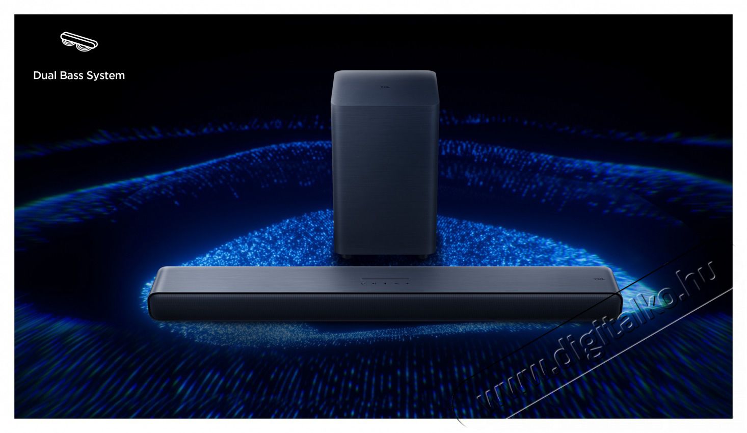 TCL S55H Soundbar Audio-Video / Hifi / Multim&eacute;dia - Hangprojektor / soundbar - M&eacute;lyl&aacute;d&aacute;val - 500863