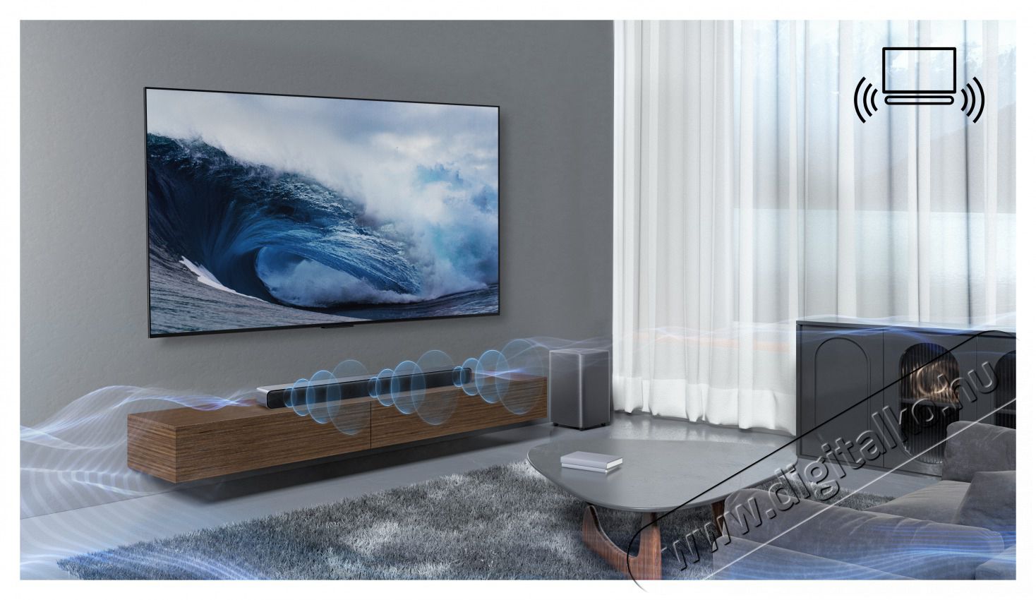 TCL S55H Soundbar Audio-Video / Hifi / Multim&eacute;dia - Hangprojektor / soundbar - M&eacute;lyl&aacute;d&aacute;val - 500863