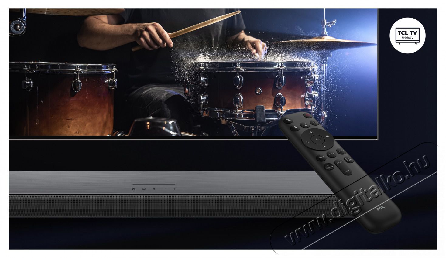 TCL S55H Soundbar Audio-Video / Hifi / Multim&eacute;dia - Hangprojektor / soundbar - M&eacute;lyl&aacute;d&aacute;val - 500863