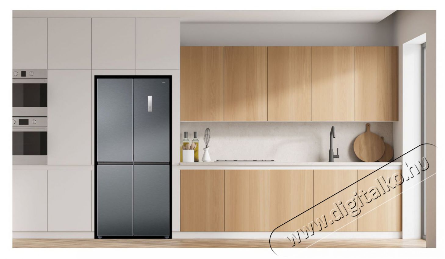 TCL RP470CXE1 Side by side hűtő Konyhai term&eacute;kek - Hűtő, fagyaszt&oacute; (szabadon&aacute;ll&oacute;) - Amerikai t&iacute;pus&uacute; Side By Side hűtő - 500981