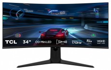 TCL 34R83Q QD Mini-LED &iacute;velt Gaming monitor Iroda &eacute;s sz&aacute;m&iacute;t&aacute;stechnika - Monitor - 21:9 Ultrawide monitor - 502464