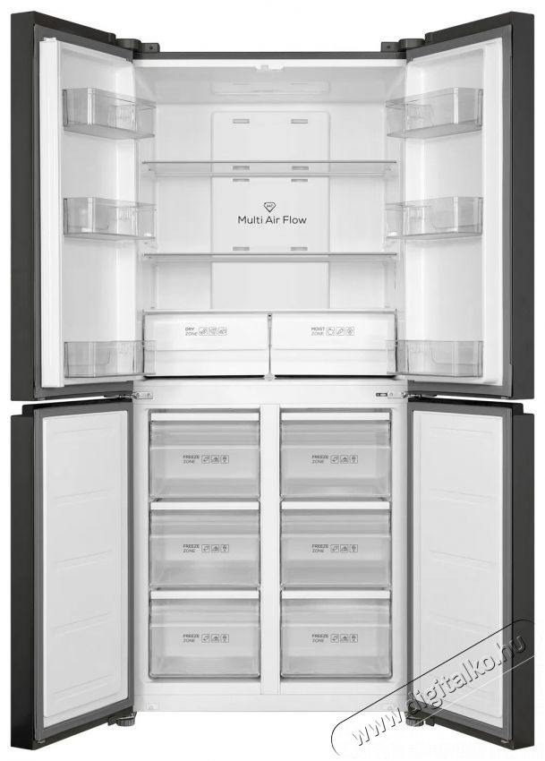 TCL RP470CSE1 Side by side hűtőszekr&eacute;ny Konyhai term&eacute;kek - Hűtő, fagyaszt&oacute; (szabadon&aacute;ll&oacute;) - Amerikai t&iacute;pus&uacute; Side By Side hűtő - 505153