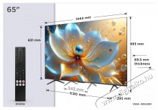 TCL 65  65T8C Telev&iacute;zi&oacute;k - LED telev&iacute;zi&oacute; - UHD 4K felbont&aacute;s&uacute; - 506100