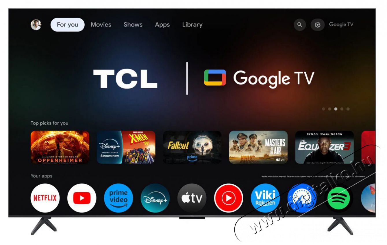 TCL 75 75Q6C Telev&iacute;zi&oacute;k - LED telev&iacute;zi&oacute; - UHD 4K felbont&aacute;s&uacute; - 506101