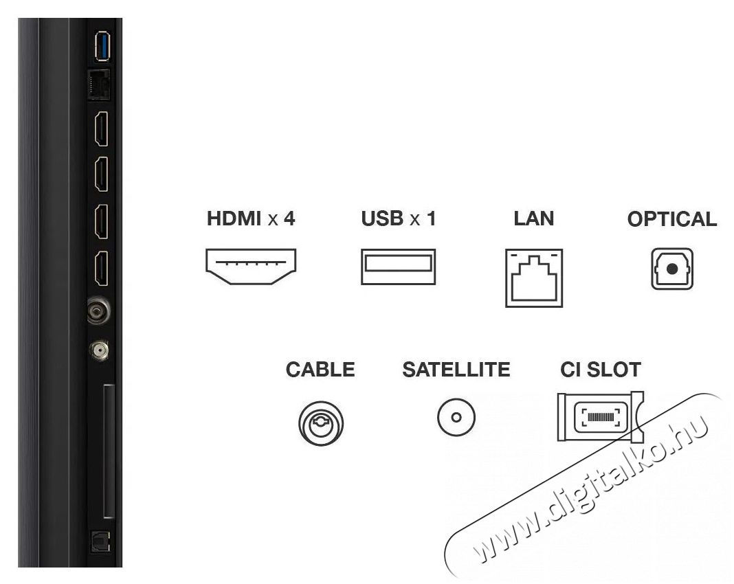 TCL 75 75Q6C Telev&iacute;zi&oacute;k - LED telev&iacute;zi&oacute; - UHD 4K felbont&aacute;s&uacute; - 506101