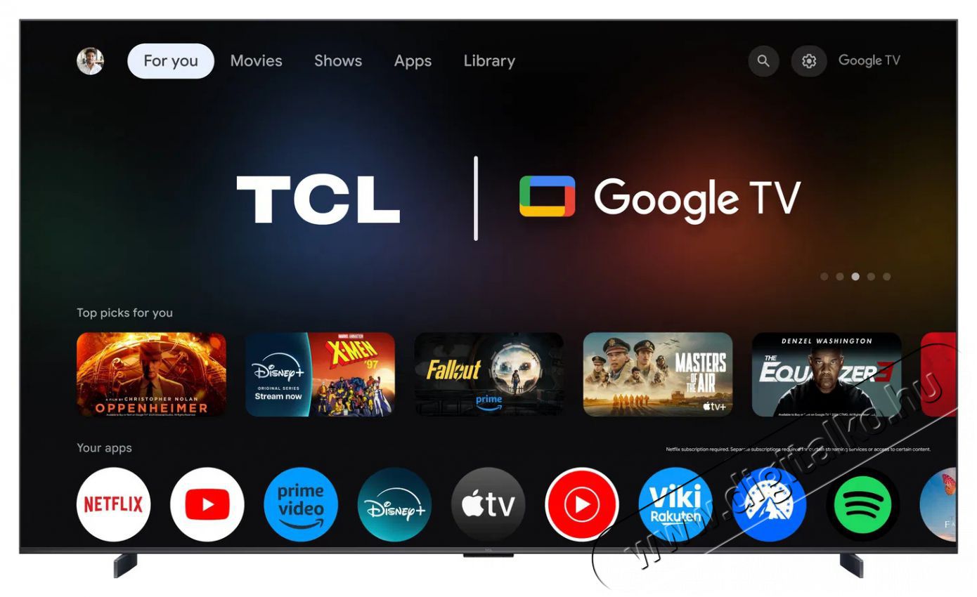 TCL 98  98Q6C Telev&iacute;zi&oacute;k - LED telev&iacute;zi&oacute; - UHD 4K felbont&aacute;s&uacute; - 506107
