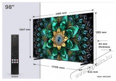TCL 98  98Q6C Telev&iacute;zi&oacute;k - LED telev&iacute;zi&oacute; - UHD 4K felbont&aacute;s&uacute; - 506107
