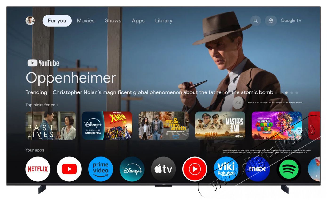 TCL 98  98T8C Telev&iacute;zi&oacute;k - LED telev&iacute;zi&oacute; - UHD 4K felbont&aacute;s&uacute; - 506102