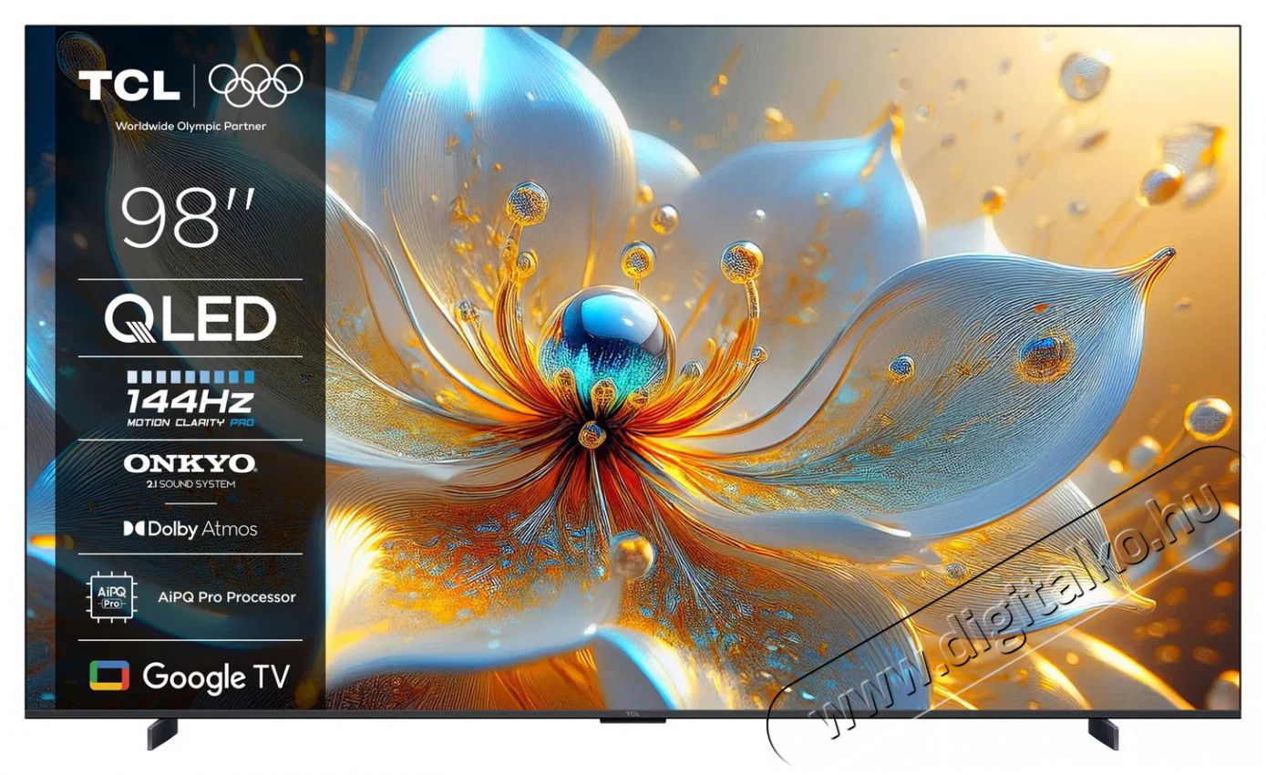 TCL 98  98T8C Telev&iacute;zi&oacute;k - LED telev&iacute;zi&oacute; - UHD 4K felbont&aacute;s&uacute; - 506102
