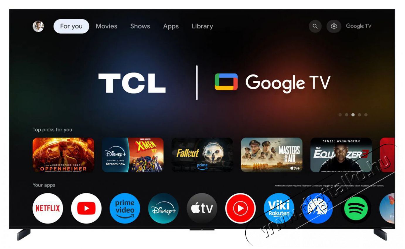 TCL 98  98X11K Telev&iacute;zi&oacute;k - LED telev&iacute;zi&oacute; - UHD 4K felbont&aacute;s&uacute; - 506103