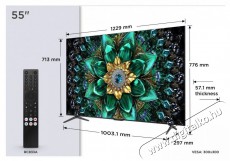 TCL 55  55Q6Cv Telev&iacute;zi&oacute;k - LED telev&iacute;zi&oacute; - UHD 4K felbont&aacute;s&uacute; - 506088