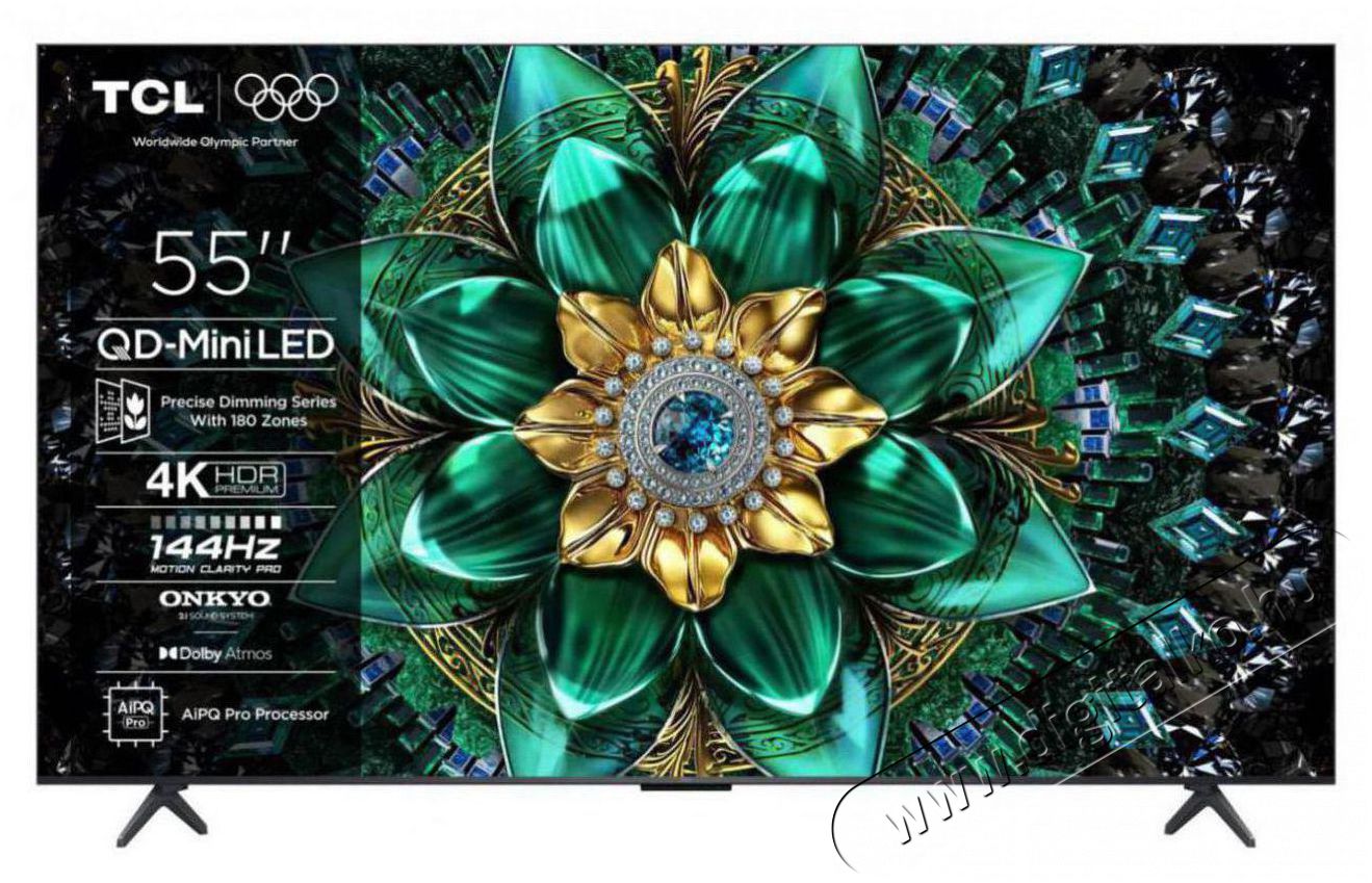 TCL 55  55Q6Cv Telev&iacute;zi&oacute;k - LED telev&iacute;zi&oacute; - UHD 4K felbont&aacute;s&uacute; - 506088