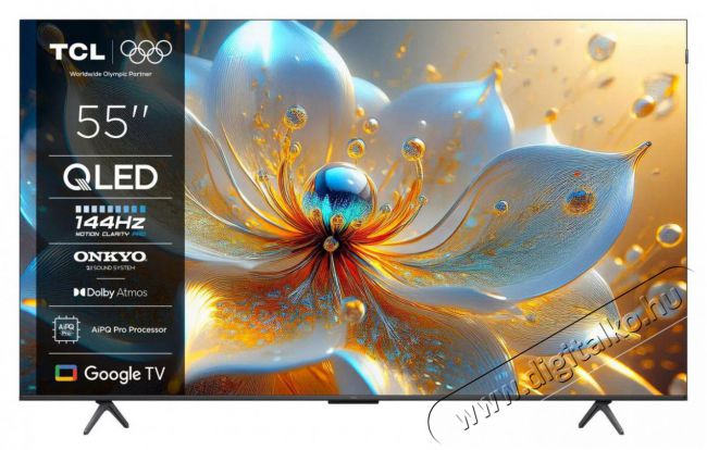 TCL 55  55T8C Telev&iacute;zi&oacute;k - LED telev&iacute;zi&oacute; - UHD 4K felbont&aacute;s&uacute; - 506089