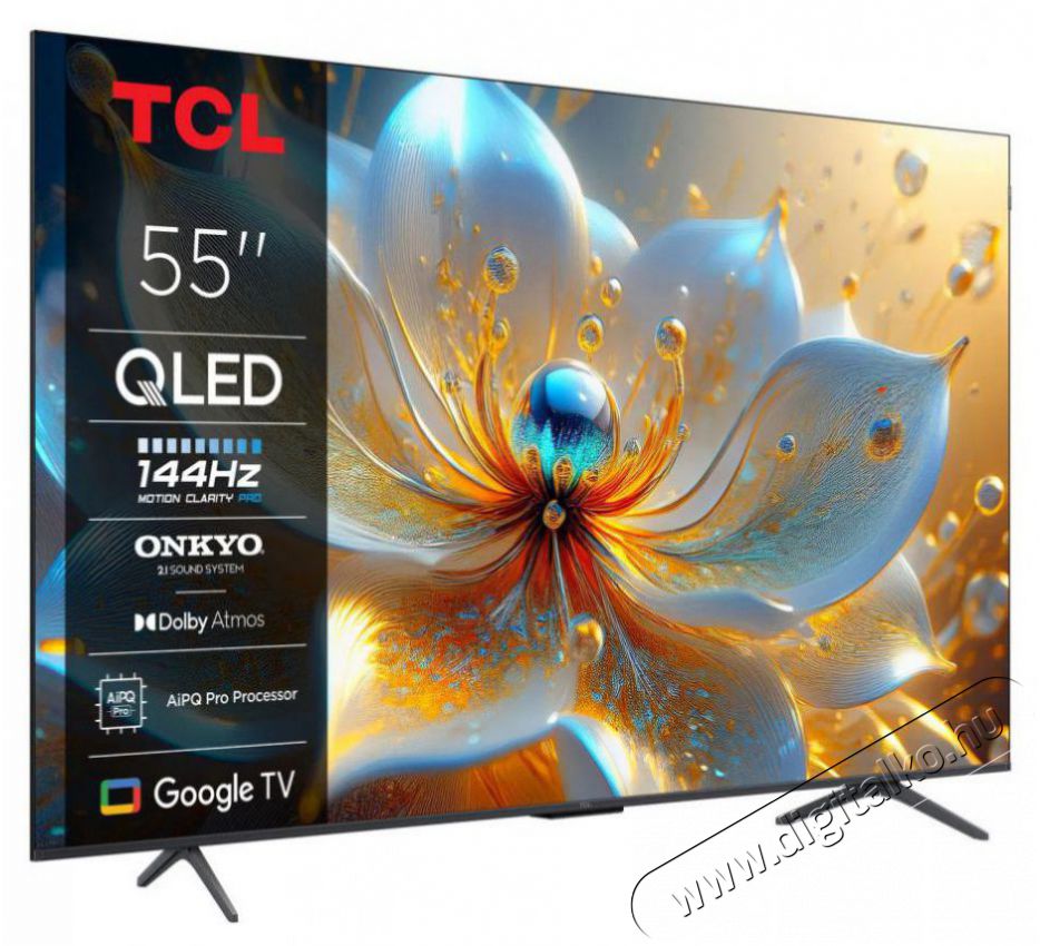 TCL 55  55T8C Telev&iacute;zi&oacute;k - LED telev&iacute;zi&oacute; - UHD 4K felbont&aacute;s&uacute; - 506089