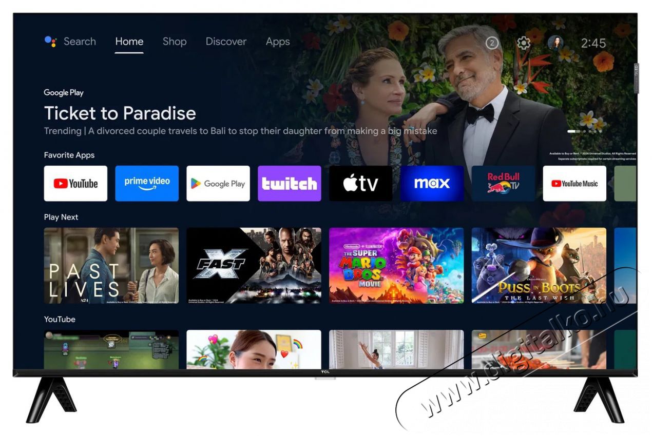 TCL 32S5K Full HD QLED TV Telev&iacute;zi&oacute;k - LED telev&iacute;zi&oacute; - 1080p Full HD felbont&aacute;s&uacute; - 512454