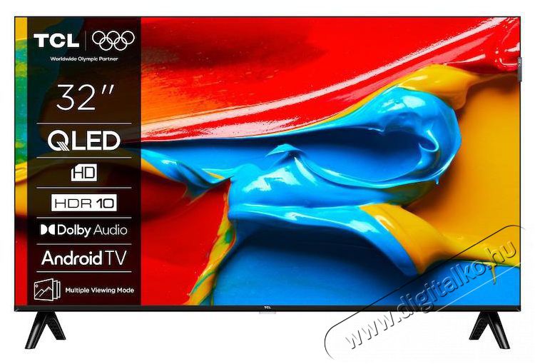 TCL 32V4C Telev&iacute;zi&oacute;k - OLED telev&iacute;zi&oacute; - 1080p Full HD felbont&aacute;s&uacute; - 512459