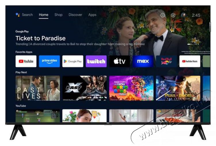 TCL 32V5C Telev&iacute;zi&oacute;k - LED telev&iacute;zi&oacute; - 1080p Full HD felbont&aacute;s&uacute; - 512462